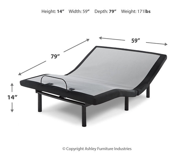 14 Inch Chime Elite Mattress with Adjustable Base at Towne & Country Furniture (AL) furniture, home furniture, home decor, sofa, bedding