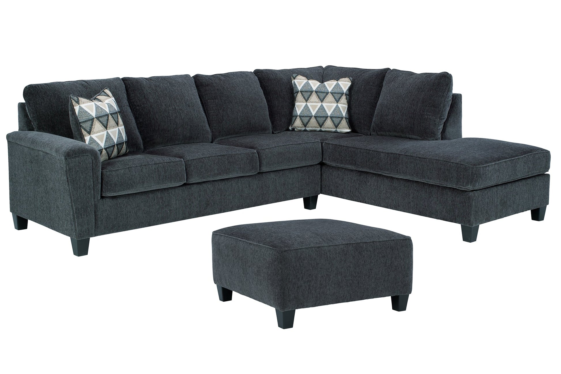 Abinger 2-Piece Sectional with Ottoman at Towne & Country Furniture (AL) furniture, home furniture, home decor, sofa, bedding