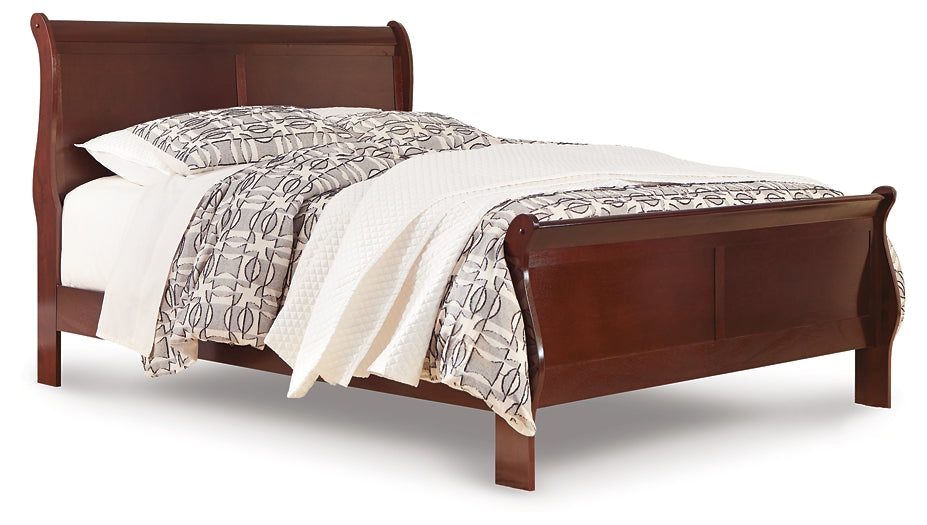 Alisdair King Sleigh Bed with Mirrored Dresser, Chest and 2 Nightstands at Towne & Country Furniture (AL) furniture, home furniture, home decor, sofa, bedding