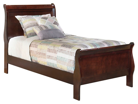 Alisdair Twin Sleigh Bed with Dresser at Towne & Country Furniture (AL) furniture, home furniture, home decor, sofa, bedding