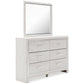 Altyra Full Panel Bed with Mirrored Dresser and Chest at Towne & Country Furniture (AL) furniture, home furniture, home decor, sofa, bedding