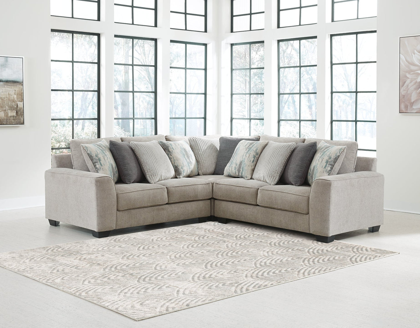 Ardsley 3-Piece Sectional at Towne & Country Furniture (AL) furniture, home furniture, home decor, sofa, bedding