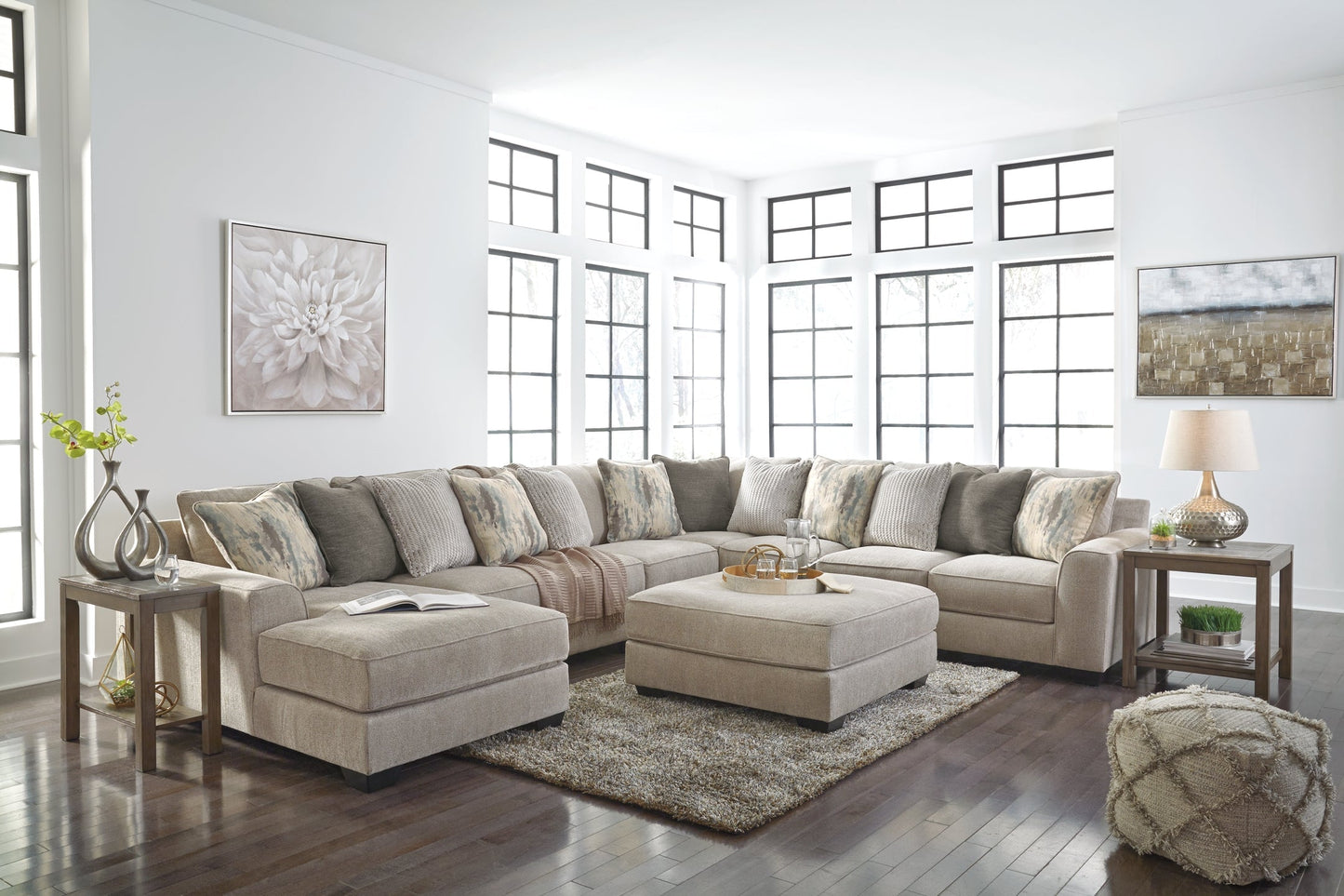 Ardsley 5-Piece Sectional with Chaise at Towne & Country Furniture (AL) furniture, home furniture, home decor, sofa, bedding