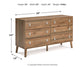 Ashley Express - Aprilyn Full Bookcase Headboard with Dresser at Towne & Country Furniture (AL) furniture, home furniture, home decor, sofa, bedding