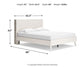 Ashley Express - Aprilyn Queen Bookcase Bed with Dresser at Towne & Country Furniture (AL) furniture, home furniture, home decor, sofa, bedding