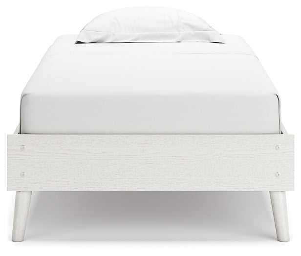 Ashley Express - Aprilyn Twin Platform Bed with Dresser, Chest and 2 Nightstands at Towne & Country Furniture (AL) furniture, home furniture, home decor, sofa, bedding