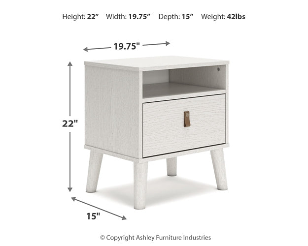 Ashley Express - Aprilyn Twin Platform Bed with Dresser, Chest and Nightstand at Towne & Country Furniture (AL) furniture, home furniture, home decor, sofa, bedding