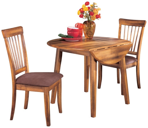 Ashley Express - Berringer Dining Table and 2 Chairs at Towne & Country Furniture (AL) furniture, home furniture, home decor, sofa, bedding