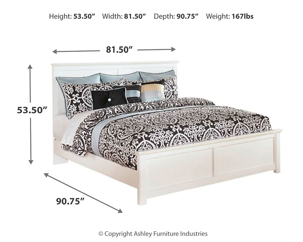 Ashley Express - Bostwick Shoals  Panel Bed at Towne & Country Furniture (AL) furniture, home furniture, home decor, sofa, bedding