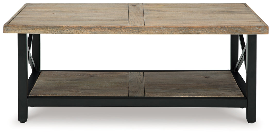 Ashley Express - Bristenfort Rectangular Cocktail Table at Towne & Country Furniture (AL) furniture, home furniture, home decor, sofa, bedding