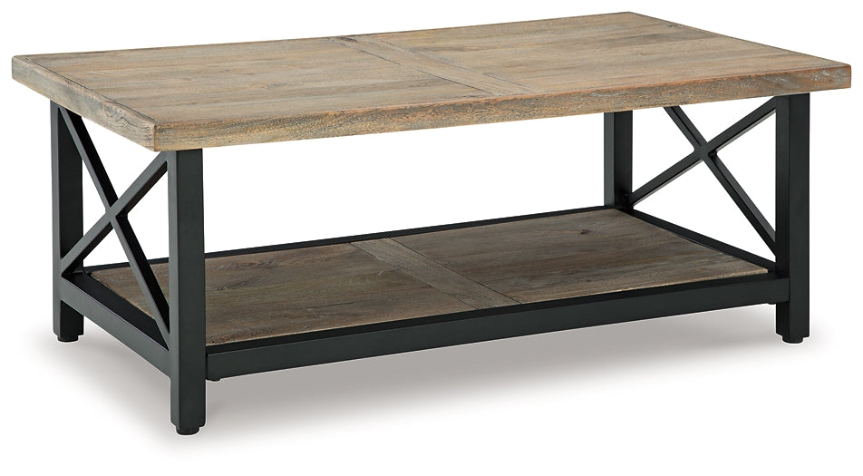 Ashley Express - Bristenfort Rectangular Cocktail Table at Towne & Country Furniture (AL) furniture, home furniture, home decor, sofa, bedding