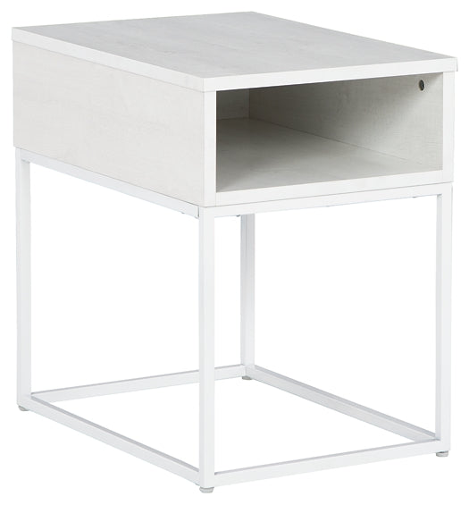 Ashley Express - Deznee Rectangular End Table at Towne & Country Furniture (AL) furniture, home furniture, home decor, sofa, bedding