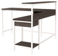 Ashley Express - Dorrinson L-Desk with Storage at Towne & Country Furniture (AL) furniture, home furniture, home decor, sofa, bedding