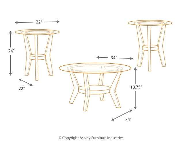 Ashley Express - Fantell Occasional Table Set (3/CN) at Towne & Country Furniture (AL) furniture, home furniture, home decor, sofa, bedding