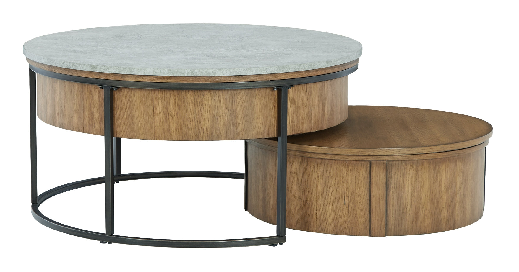 Ashley Express - Fridley Nesting Cocktail Tables (2/CN) at Towne & Country Furniture (AL) furniture, home furniture, home decor, sofa, bedding