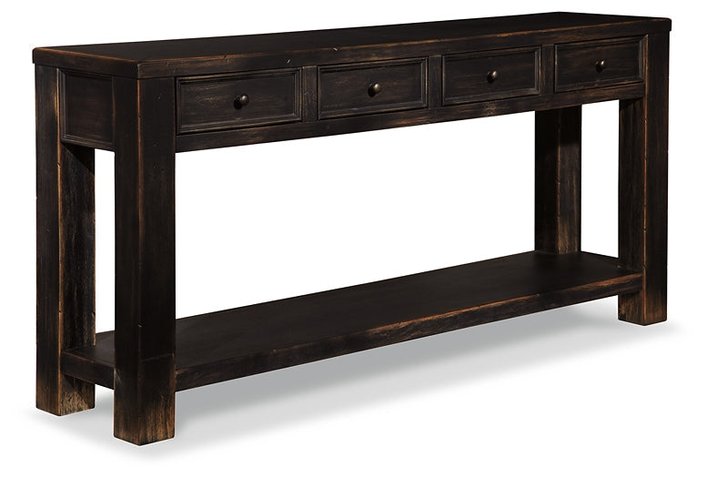 Ashley Express - Gavelston Sofa Table at Towne & Country Furniture (AL) furniture, home furniture, home decor, sofa, bedding