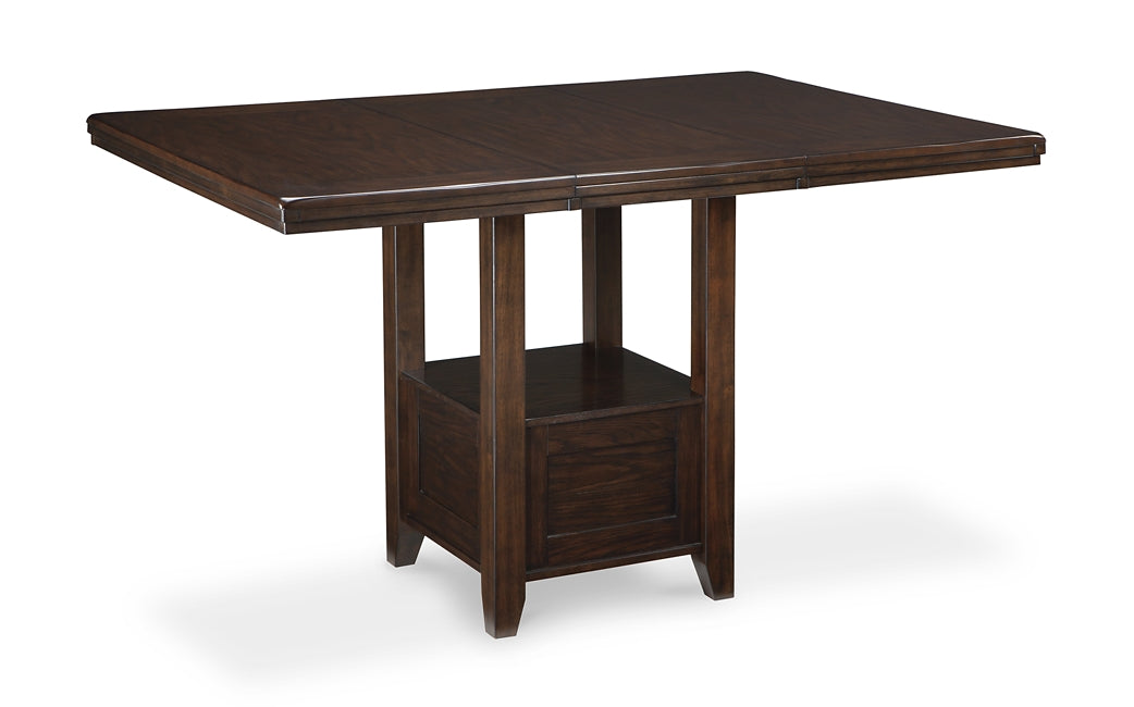 Ashley Express - Haddigan Counter Height Dining Table and 4 Barstools at Towne & Country Furniture (AL) furniture, home furniture, home decor, sofa, bedding