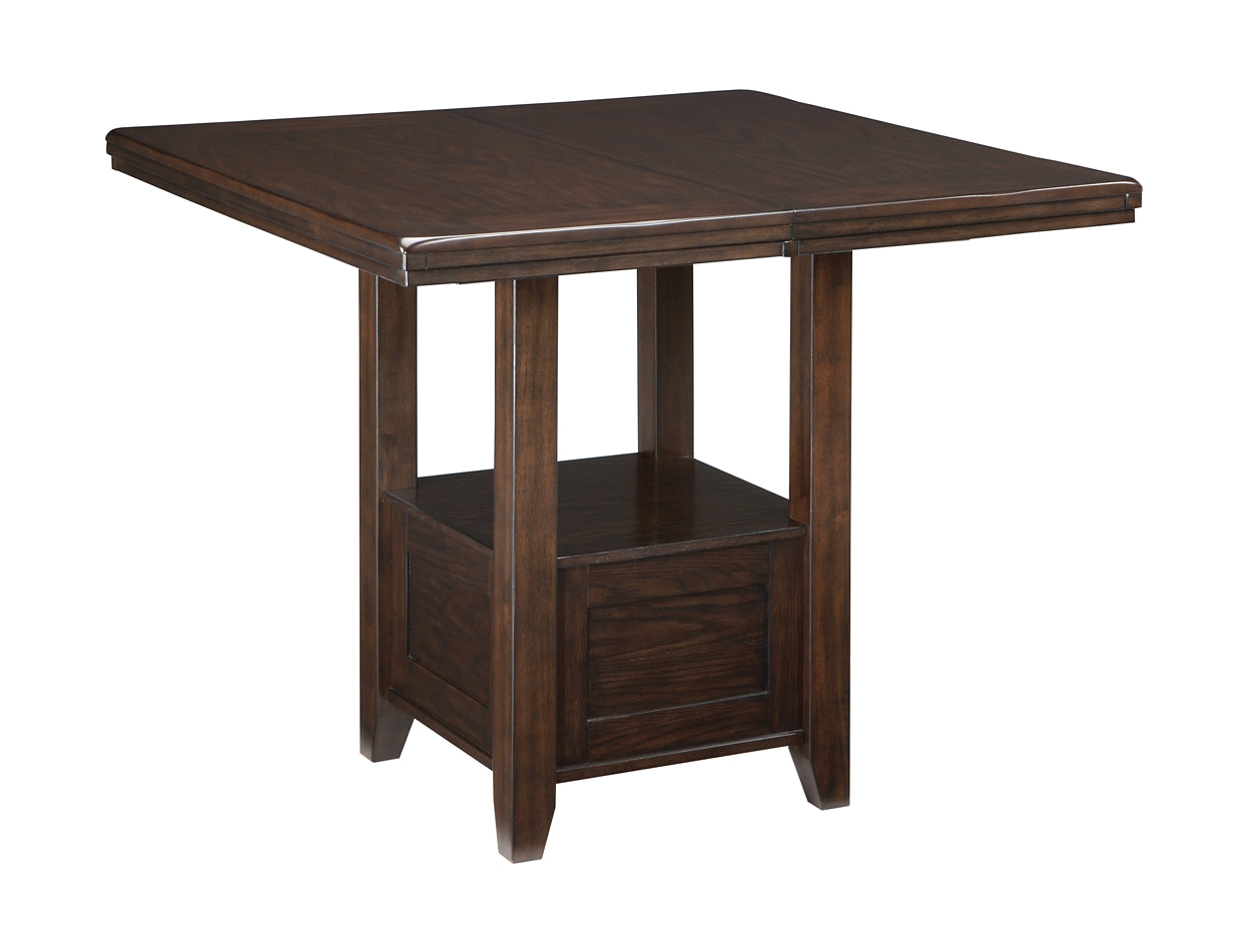 Ashley Express - Haddigan Counter Height Dining Table and 4 Barstools at Towne & Country Furniture (AL) furniture, home furniture, home decor, sofa, bedding