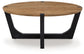 Ashley Express - Hanneforth Round Cocktail Table at Towne & Country Furniture (AL) furniture, home furniture, home decor, sofa, bedding