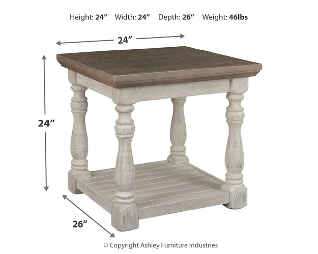 Ashley Express - Havalance Rectangular End Table at Towne & Country Furniture (AL) furniture, home furniture, home decor, sofa, bedding