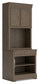 Ashley Express - Janismore Bookcase at Towne & Country Furniture (AL) furniture, home furniture, home decor, sofa, bedding