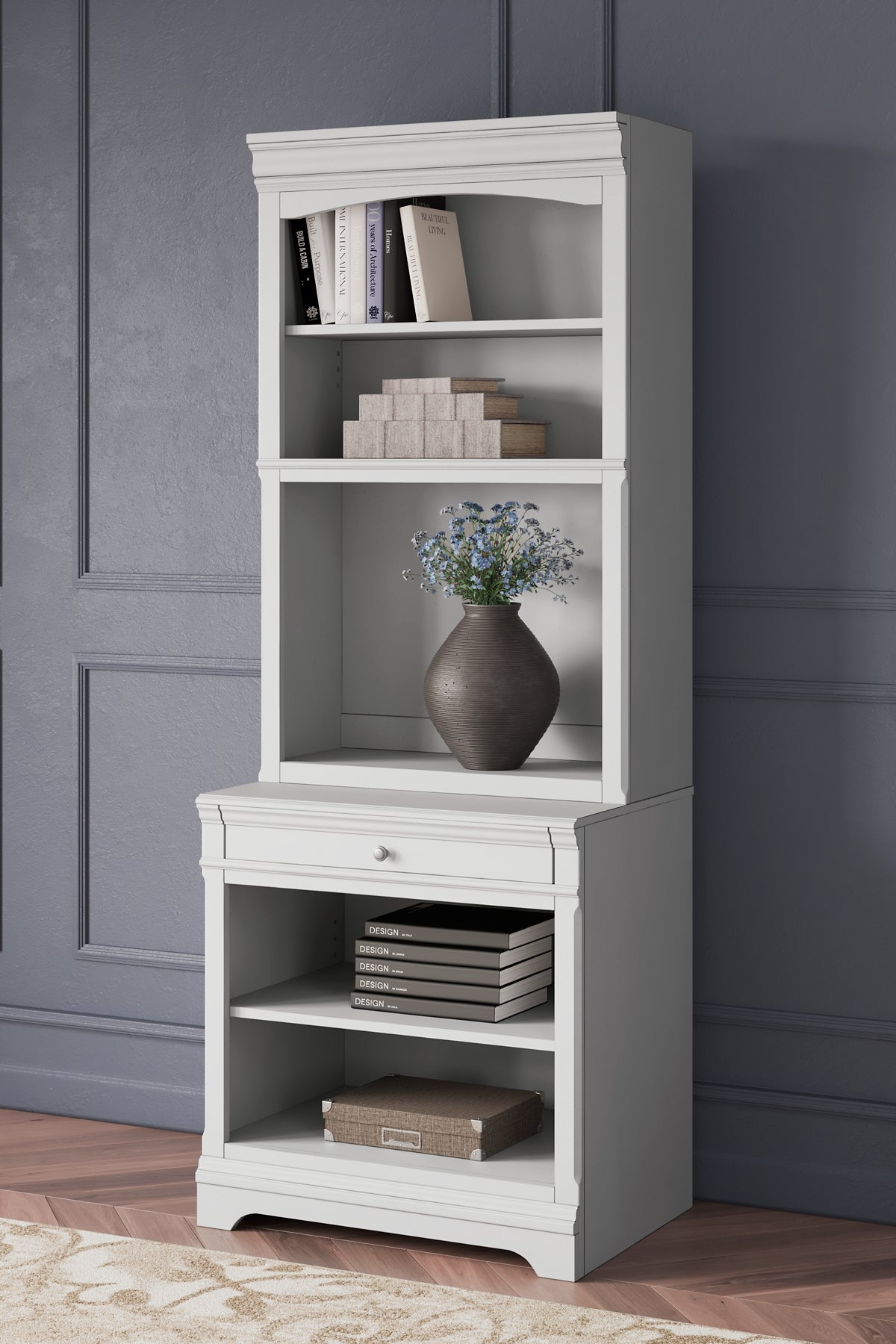 Ashley Express - Kanwyn Bookcase at Towne & Country Furniture (AL) furniture, home furniture, home decor, sofa, bedding