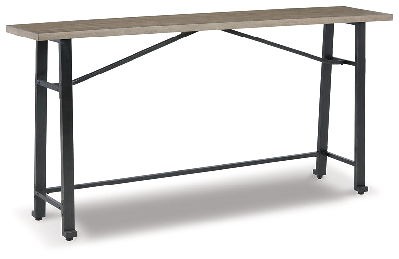 Ashley Express - Lesterton Counter Height Dining Table and 2 Barstools at Towne & Country Furniture (AL) furniture, home furniture, home decor, sofa, bedding