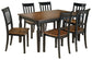 Ashley Express - Owingsville Dining Table and 6 Chairs at Towne & Country Furniture (AL) furniture, home furniture, home decor, sofa, bedding