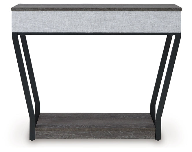 Ashley Express - Sethlen Console Sofa Table at Towne & Country Furniture (AL) furniture, home furniture, home decor, sofa, bedding