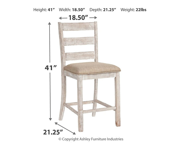 Ashley Express - Skempton Counter Height Dining Table and 4 Barstools at Towne & Country Furniture (AL) furniture, home furniture, home decor, sofa, bedding