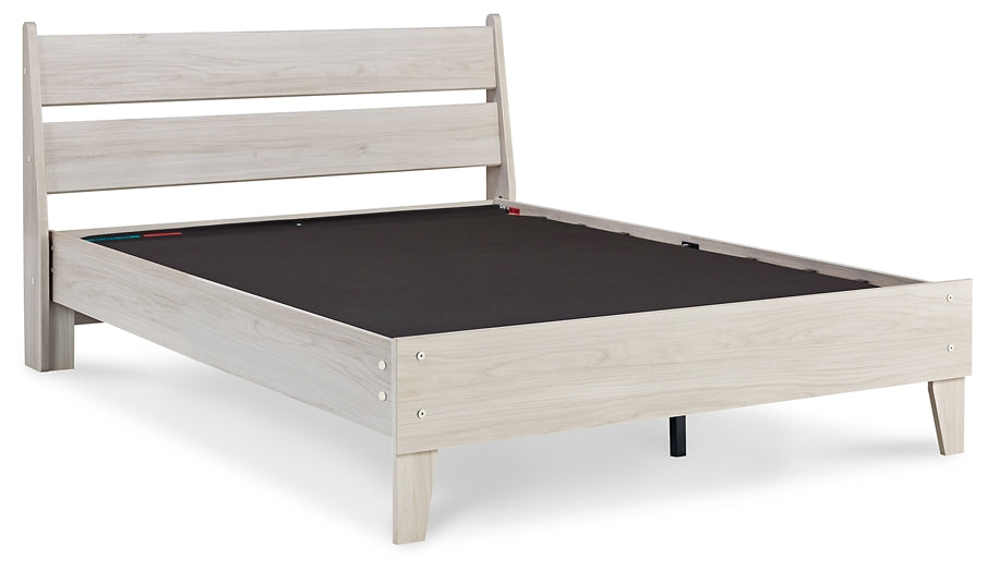 Ashley Express - Socalle  Panel Platform Bed at Towne & Country Furniture (AL) furniture, home furniture, home decor, sofa, bedding