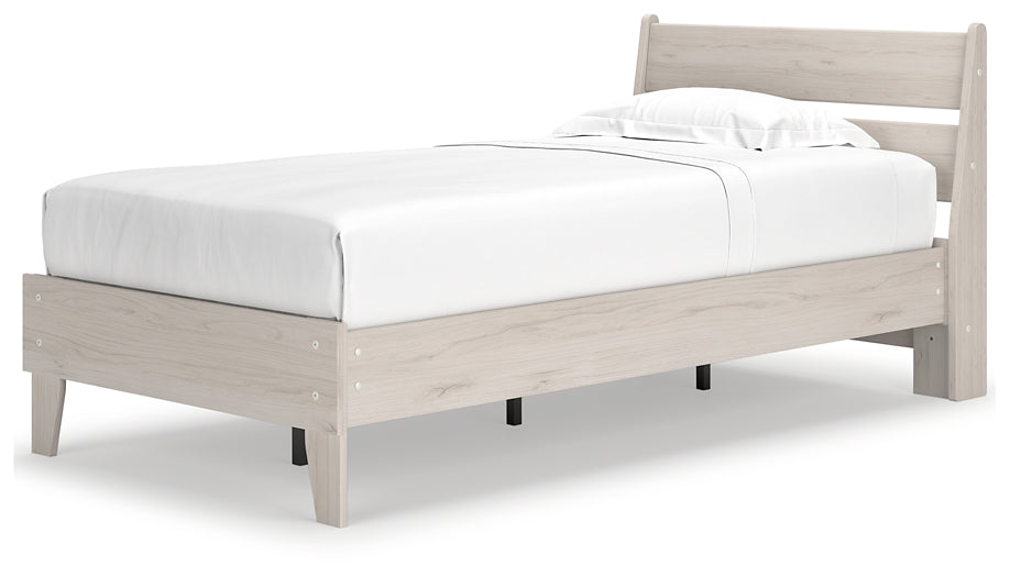 Ashley Express - Socalle  Panel Platform Bed at Towne & Country Furniture (AL) furniture, home furniture, home decor, sofa, bedding