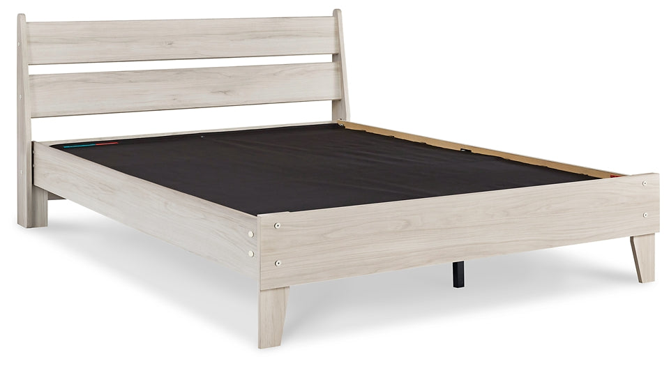 Ashley Express - Socalle  Panel Platform Bed at Towne & Country Furniture (AL) furniture, home furniture, home decor, sofa, bedding