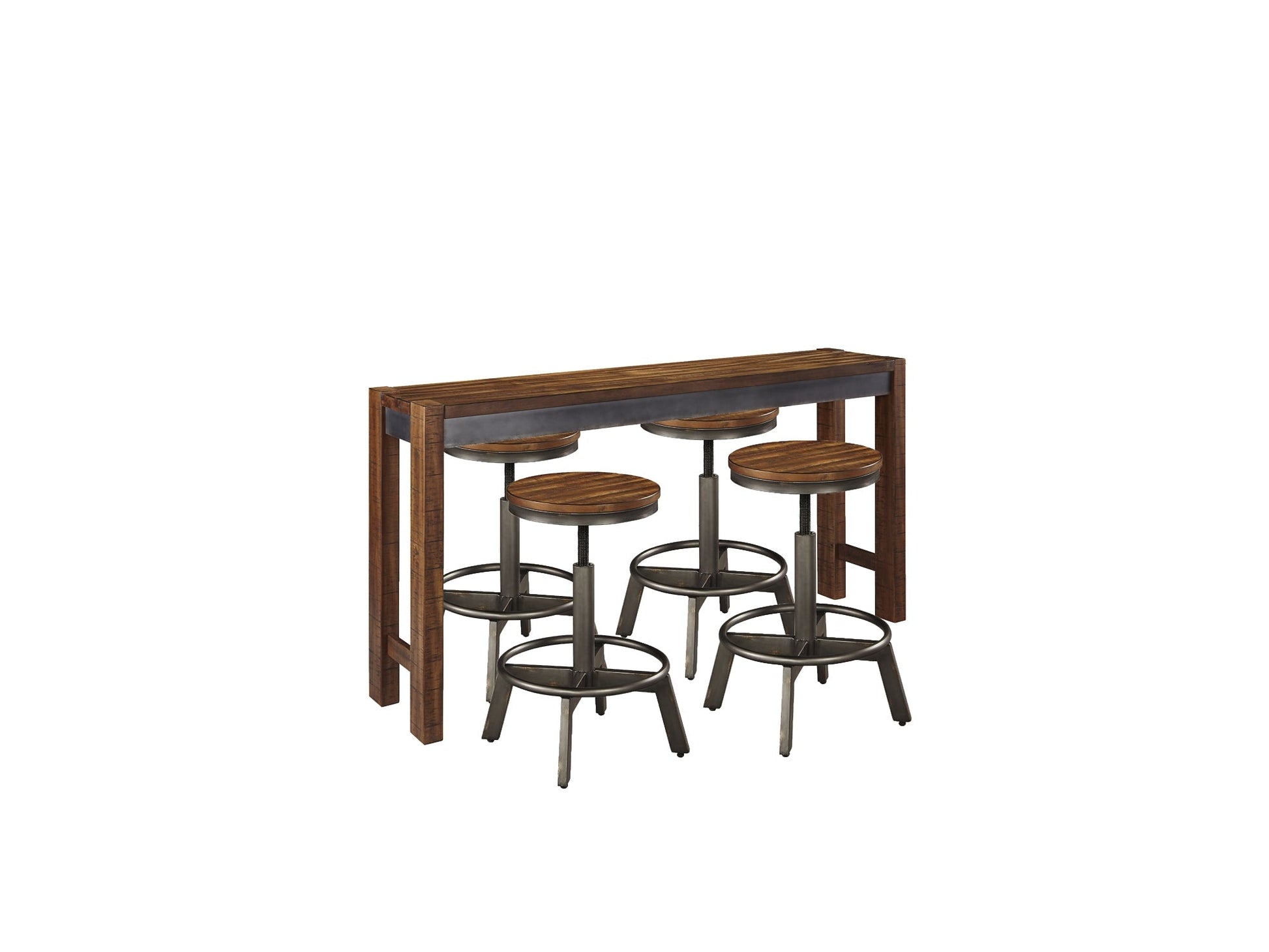 Ashley Express - Torjin Counter Height Dining Table and 4 Barstools at Towne & Country Furniture (AL) furniture, home furniture, home decor, sofa, bedding