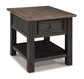 Ashley Express - Tyler Creek Rectangular End Table at Towne & Country Furniture (AL) furniture, home furniture, home decor, sofa, bedding