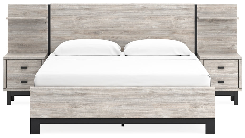 Ashley Express - Vessalli  Panel Bed With Extensions at Towne & Country Furniture (AL) furniture, home furniture, home decor, sofa, bedding