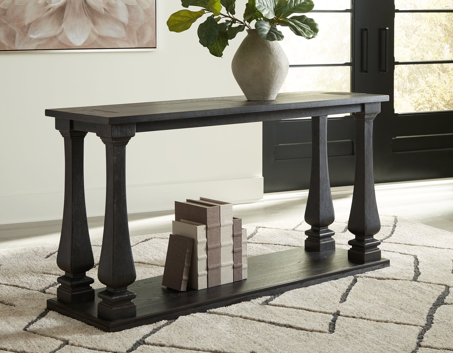 Ashley Express - Wellturn Sofa Table at Towne & Country Furniture (AL) furniture, home furniture, home decor, sofa, bedding