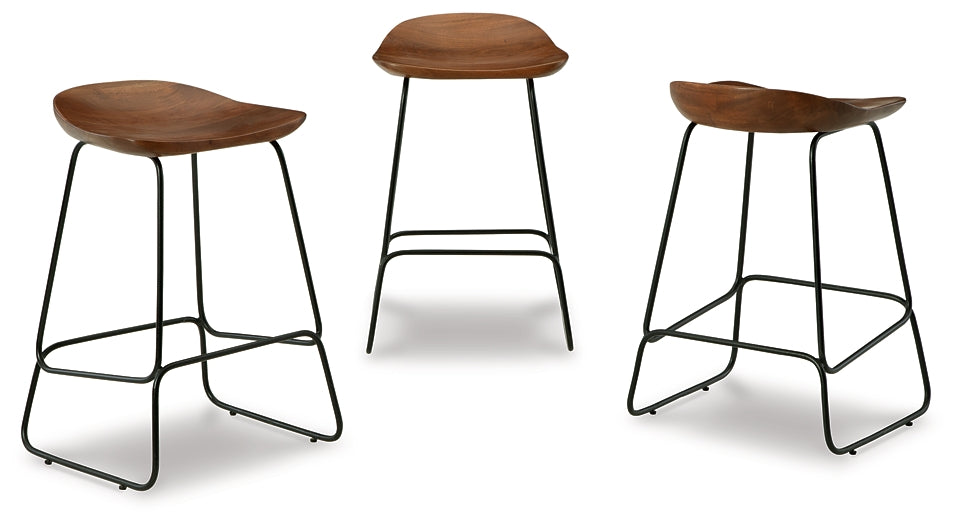 Ashley Express - Wilinruck Stool (3/CN) at Towne & Country Furniture (AL) furniture, home furniture, home decor, sofa, bedding