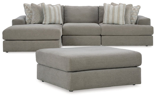 Avaliyah 3-Piece Sectional with Ottoman at Towne & Country Furniture (AL) furniture, home furniture, home decor, sofa, bedding