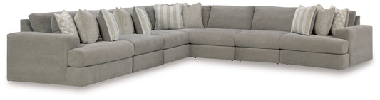 Avaliyah 7-Piece Sectional at Towne & Country Furniture (AL) furniture, home furniture, home decor, sofa, bedding