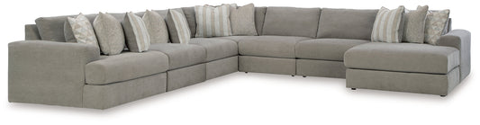 Avaliyah 7-Piece Sectional with Chaise at Towne & Country Furniture (AL) furniture, home furniture, home decor, sofa, bedding