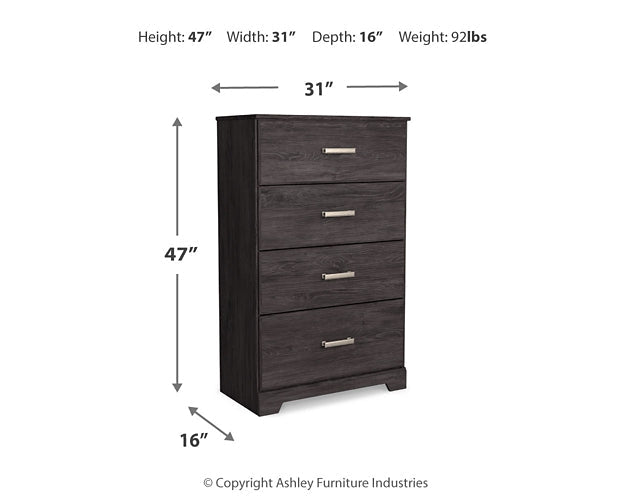 Belachime Four Drawer Chest at Towne & Country Furniture (AL) furniture, home furniture, home decor, sofa, bedding