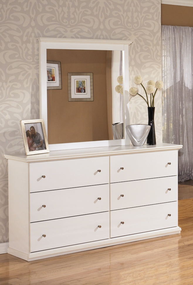 Bostwick Shoals Twin Panel Bed with Mirrored Dresser at Towne & Country Furniture (AL) furniture, home furniture, home decor, sofa, bedding