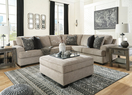 Bovarian 3-Piece Sectional with Ottoman at Towne & Country Furniture (AL) furniture, home furniture, home decor, sofa, bedding