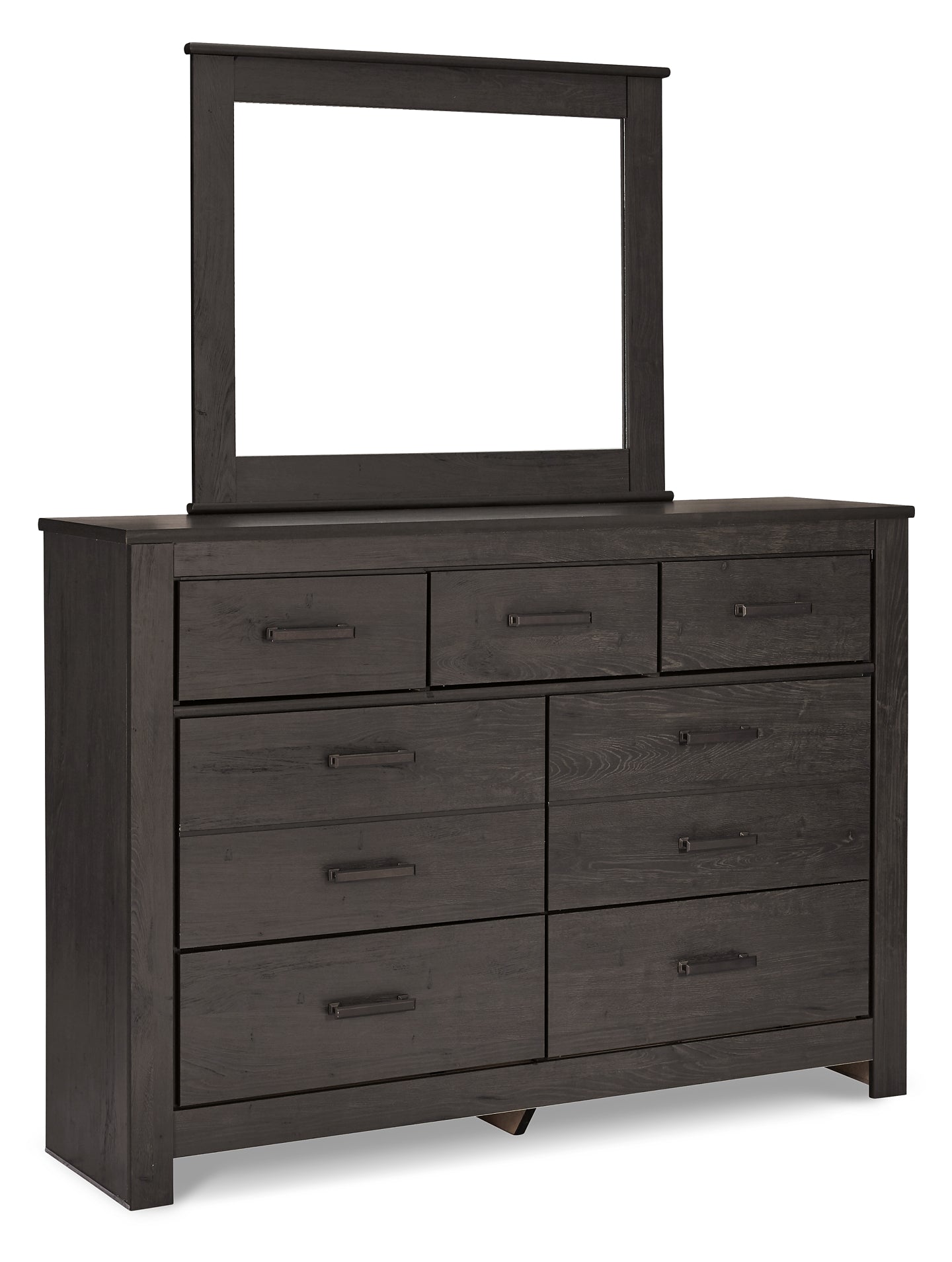 Brinxton Full Panel Bed with Mirrored Dresser and 2 Nightstands at Towne & Country Furniture (AL) furniture, home furniture, home decor, sofa, bedding