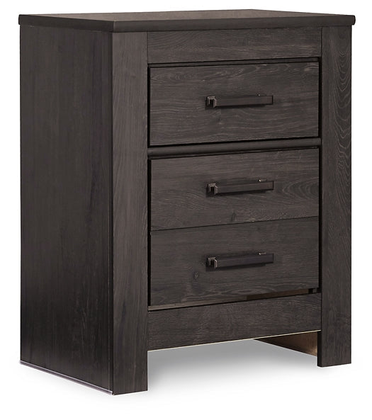 Brinxton Full Panel Bed with Nightstand at Towne & Country Furniture (AL) furniture, home furniture, home decor, sofa, bedding