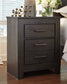 Brinxton Full Panel Bed with Nightstand at Towne & Country Furniture (AL) furniture, home furniture, home decor, sofa, bedding