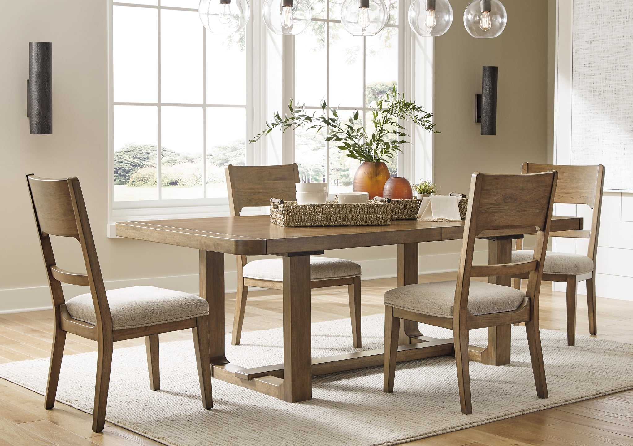 Financing Available for Cabalynn Dining Table and 4 Chairs at