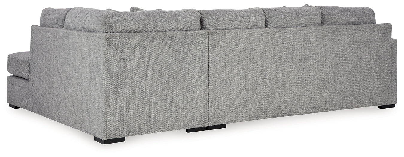 Casselbury 2-Piece Sectional with Ottoman at Towne & Country Furniture (AL) furniture, home furniture, home decor, sofa, bedding