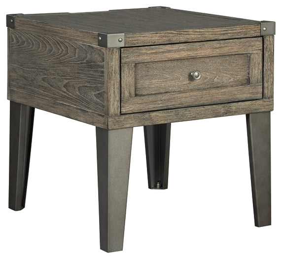 Chazney Coffee Table with 1 End Table at Towne & Country Furniture (AL) furniture, home furniture, home decor, sofa, bedding